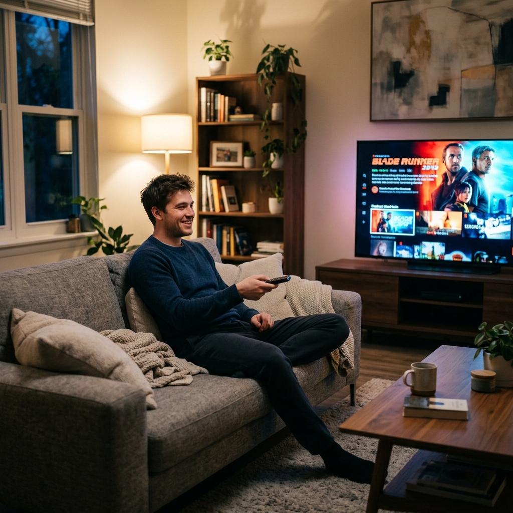 Man choosing Virtioraiptv plan